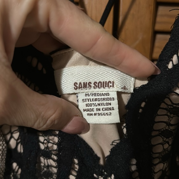 Lace Romper by San Souci - Picture 4 of 7